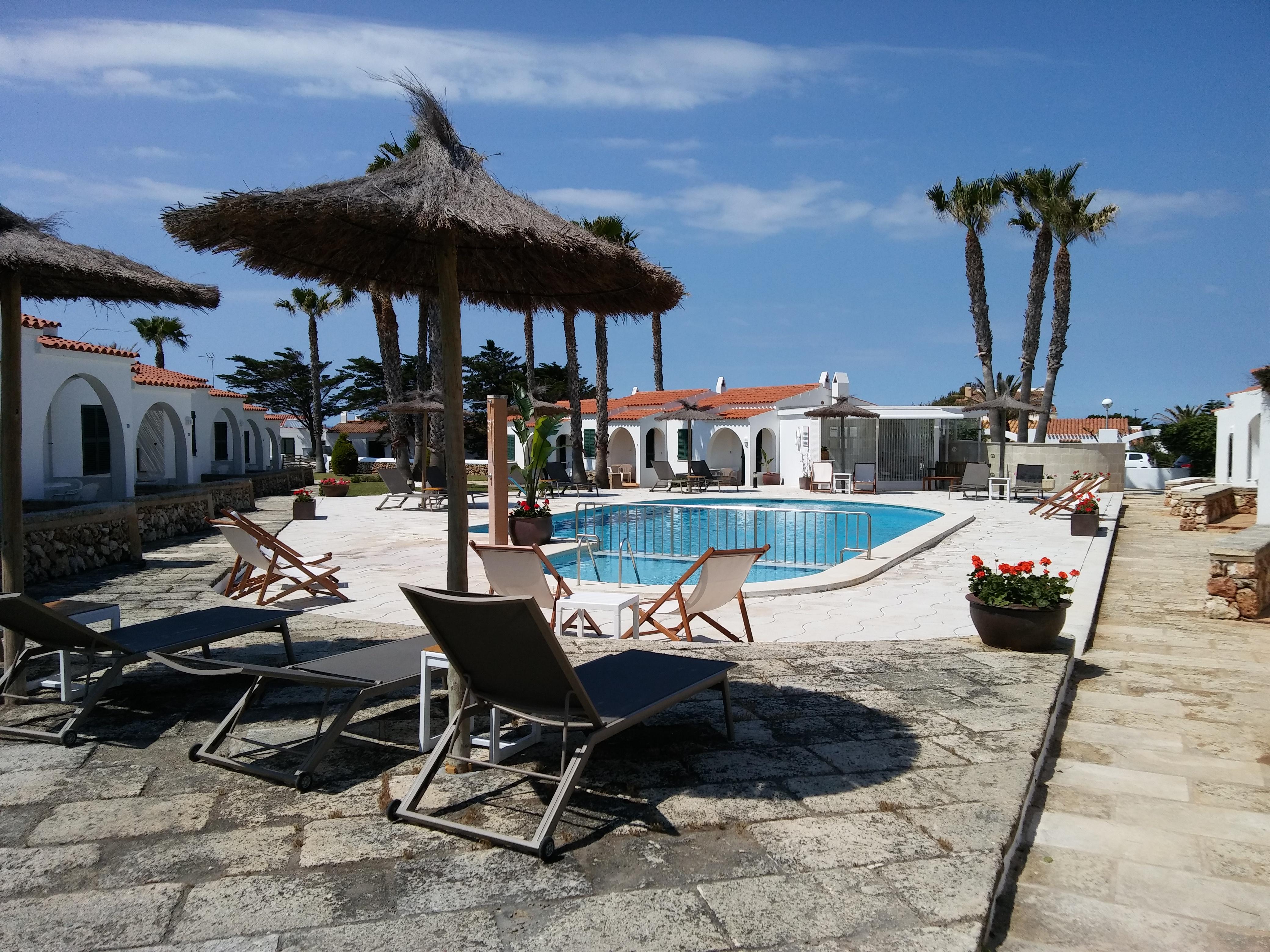 Nure Cel Blau Apartment Cala en Bosch Luaran gambar