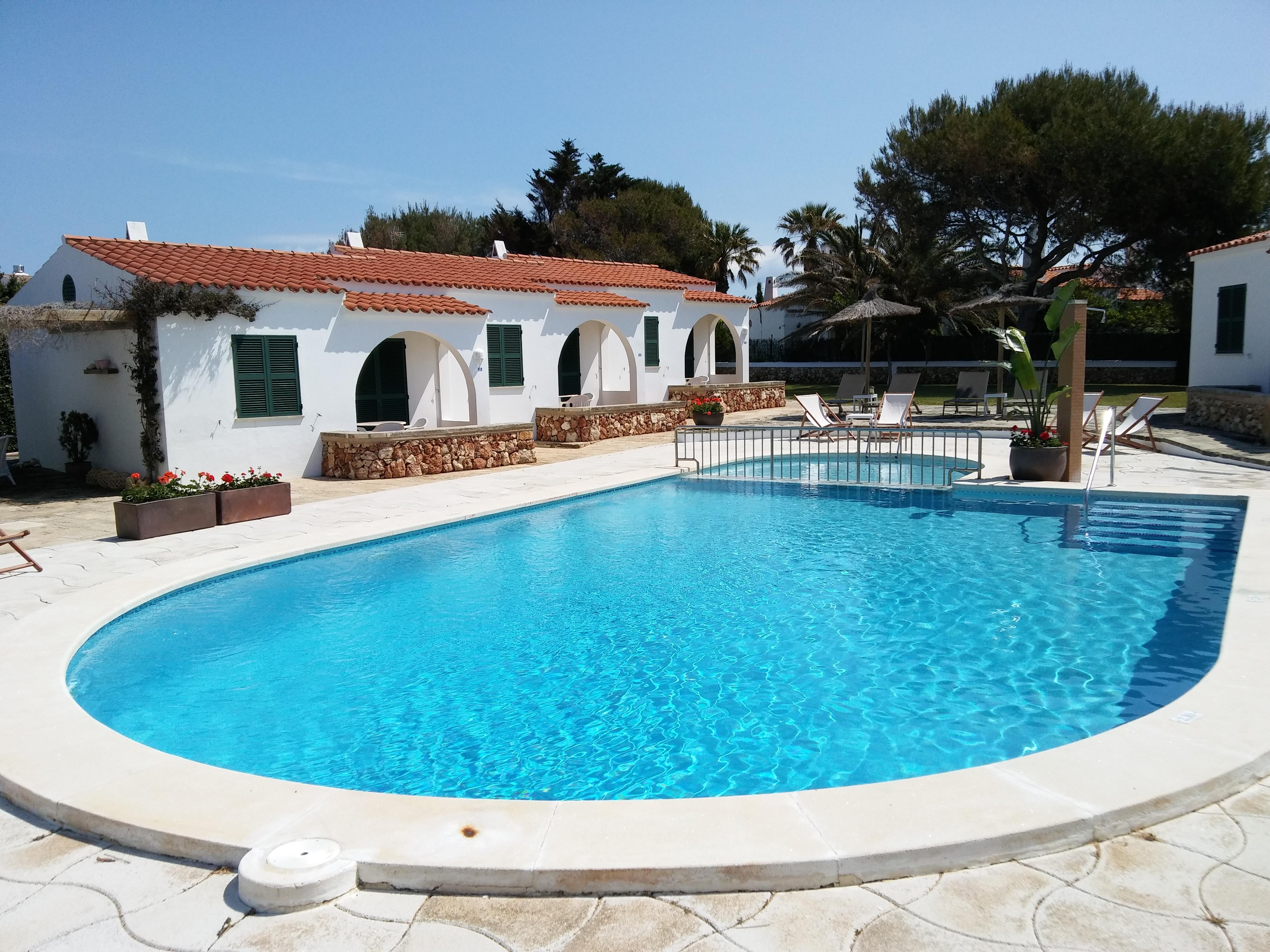 Nure Cel Blau Apartment Cala en Bosch Luaran gambar