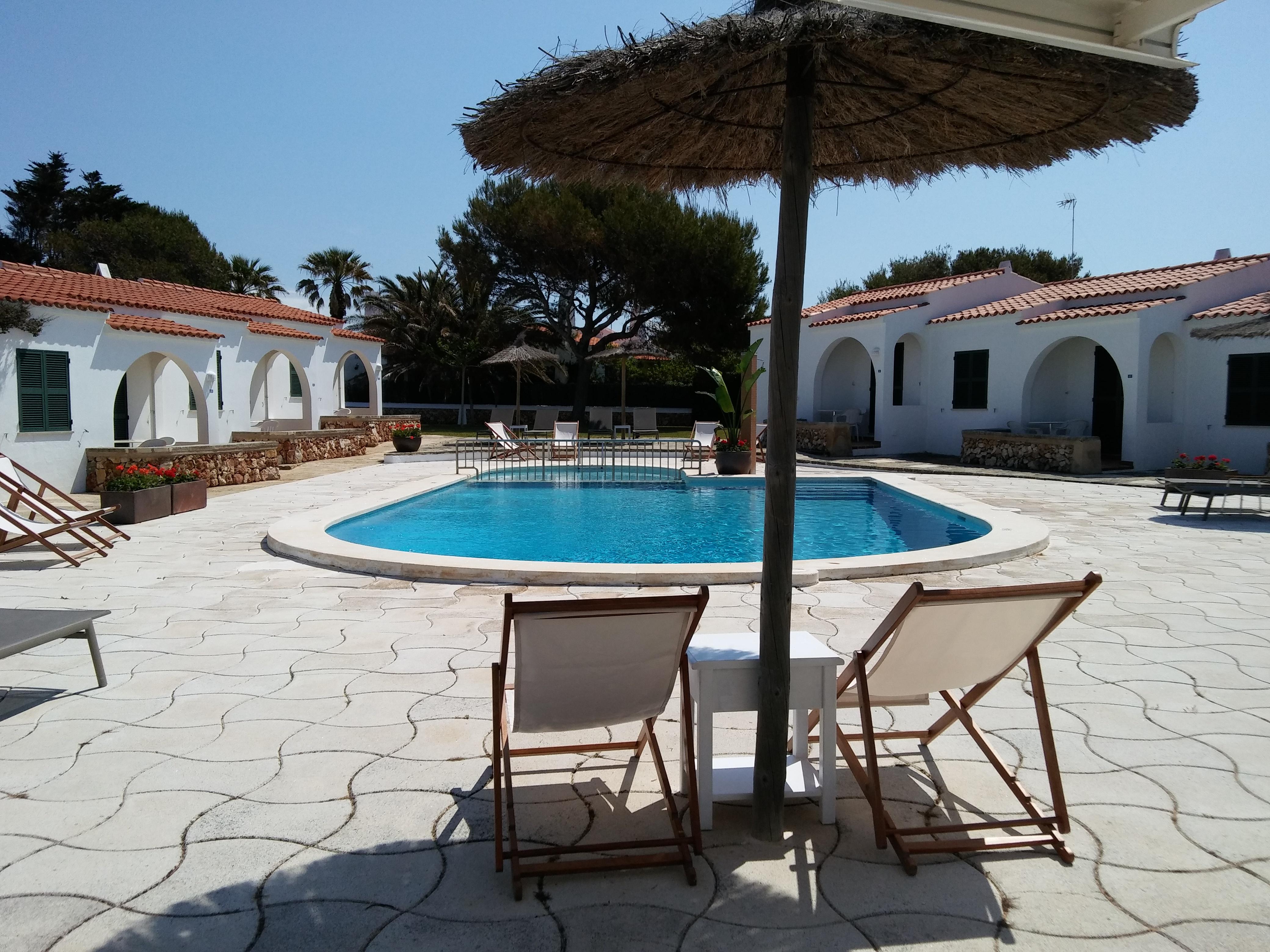 Nure Cel Blau Apartment Cala en Bosch Luaran gambar
