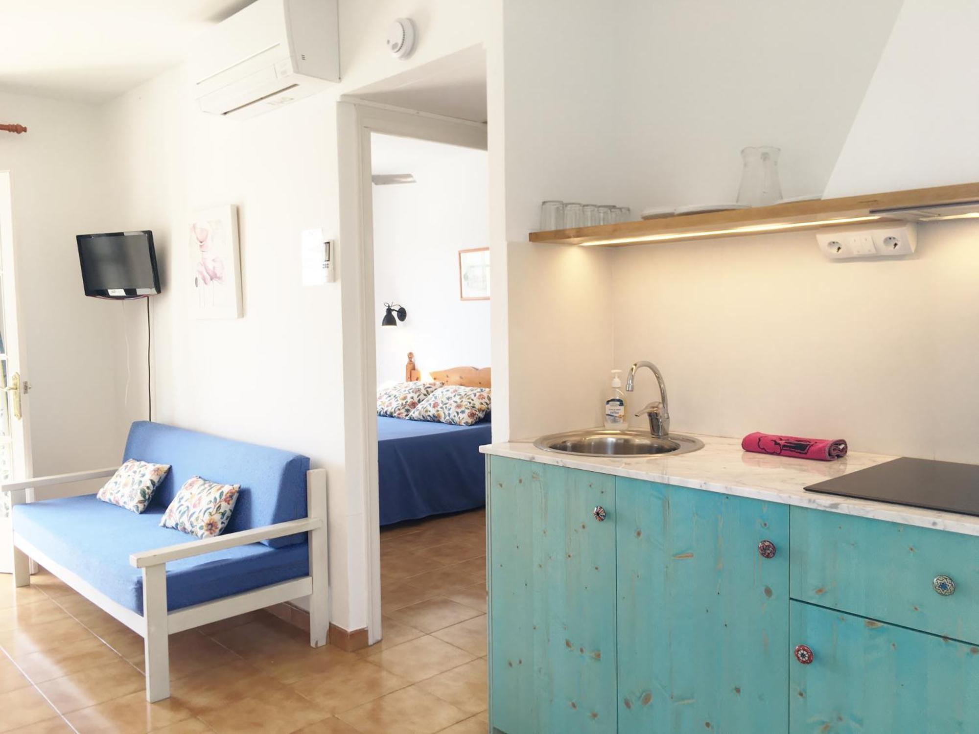 Nure Cel Blau Apartment Cala en Bosch Luaran gambar